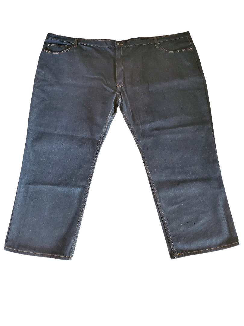 KLUE Jeans- Unwashed Raw Black - Big Broz Sizes