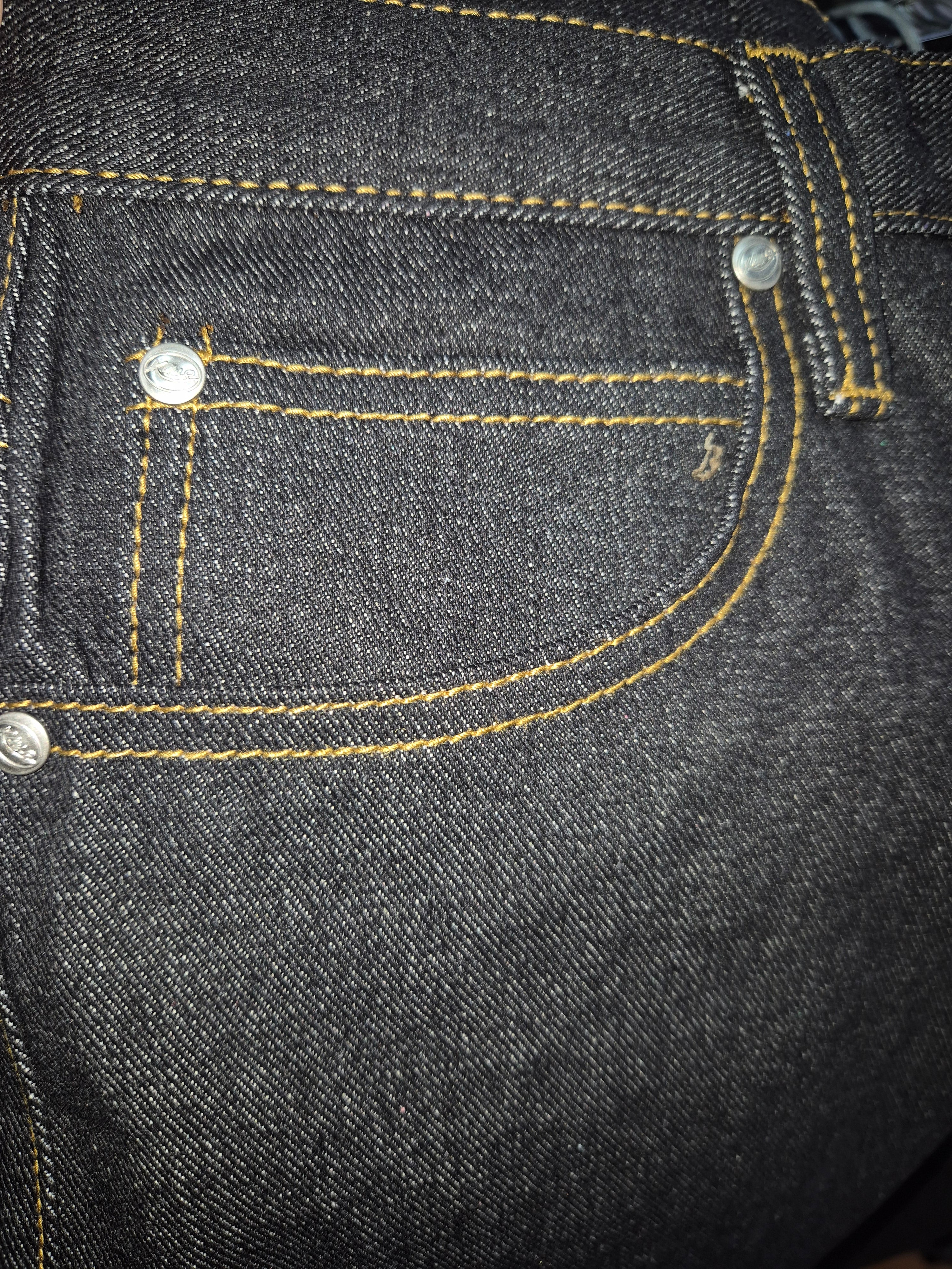 KLUE Unwashed Raw Black Denim Shorts (Sizes 34-48 Inches)