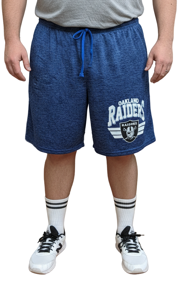 Stadium Shorts- Kings & Raiders (Sizes 4XL & 5XL)- Bundle And Save