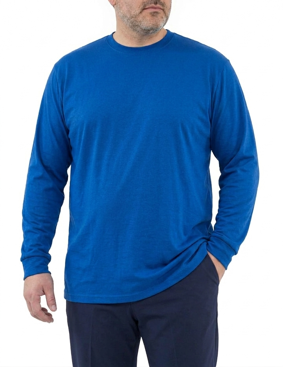 Pro Club Long Sleeve Tee – Big Broz Sizes