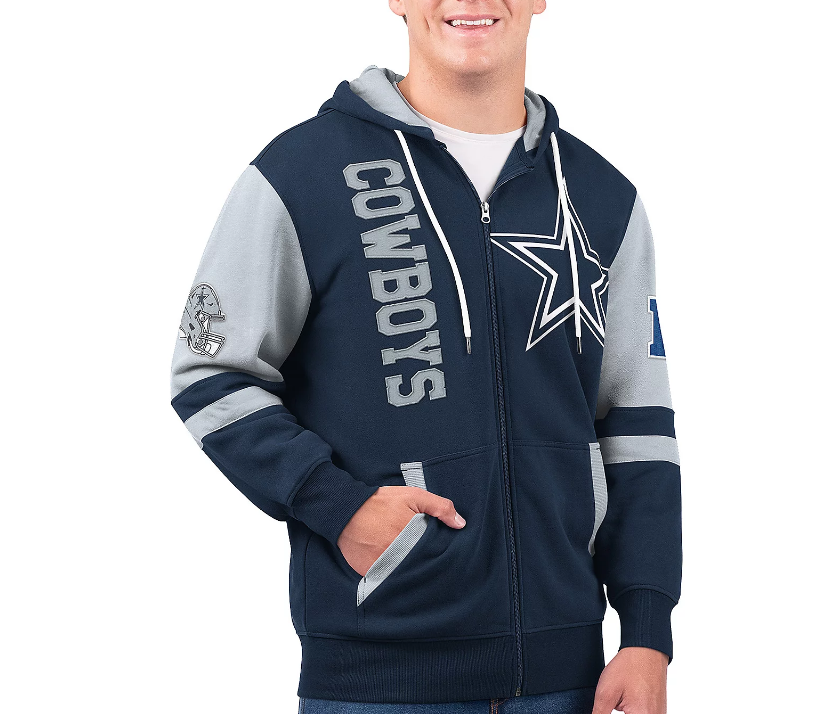 Stadium Zip‑Through Hoodie