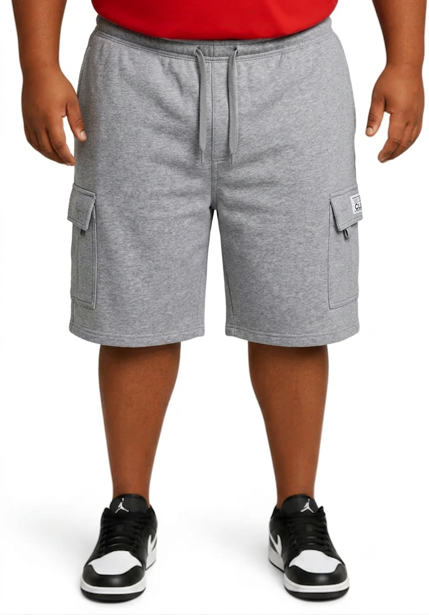 Pro Club Heavyweight Fleece Cargo Shorts - Big Broz Sizes