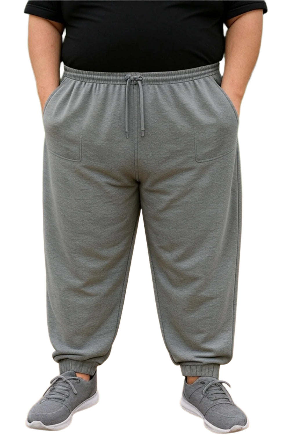 Relaxed Fit Trackpants–Big Broz Sizes-7XL & 8XL