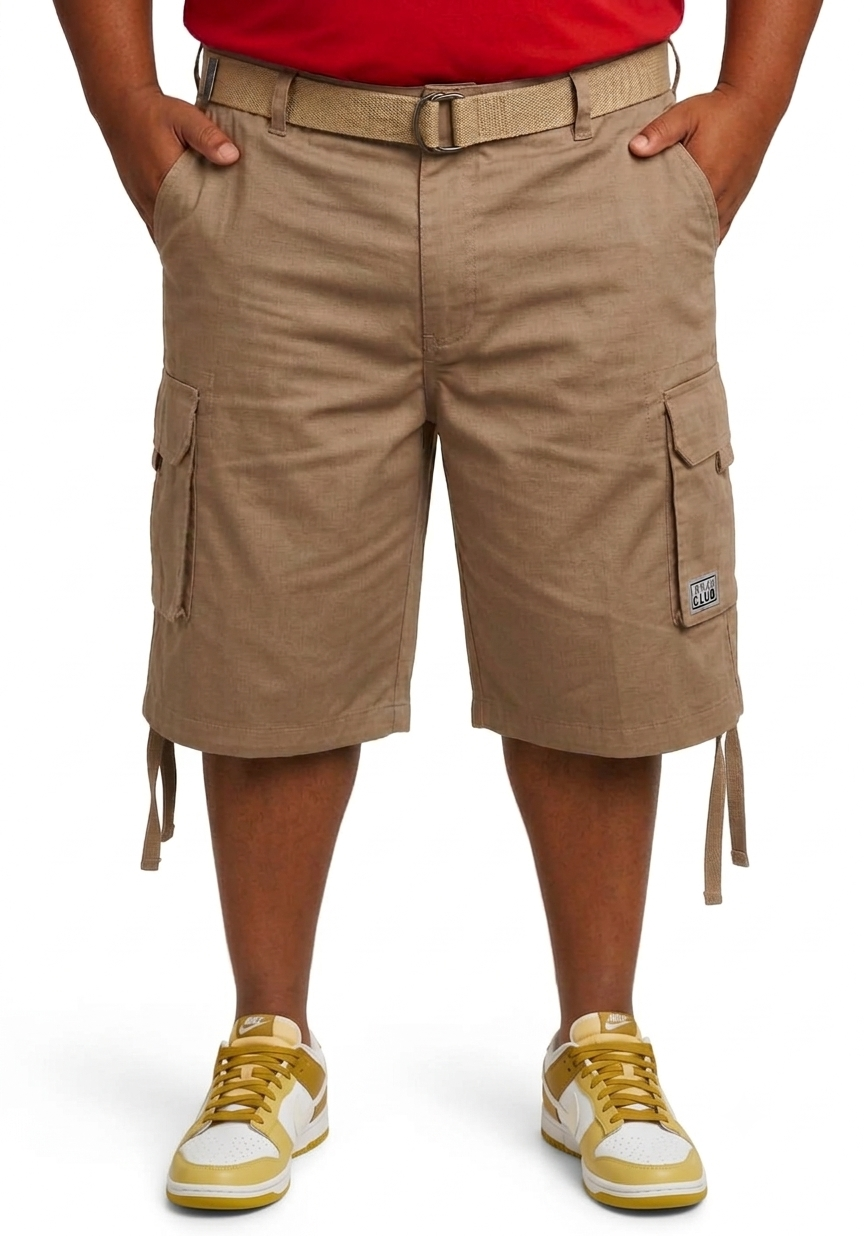 Pro Club Twill Cargo Shorts - Big Broz Sizes