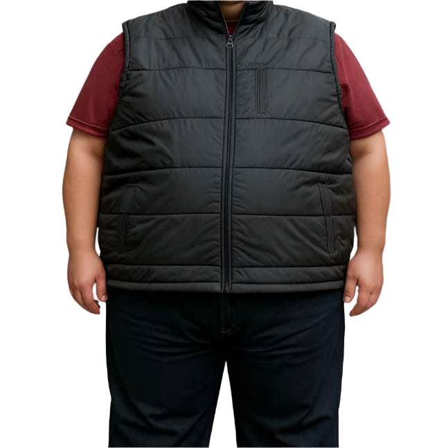 Big Broz Puffer Vest –Big Broz Sizes- 10XL & 12XL