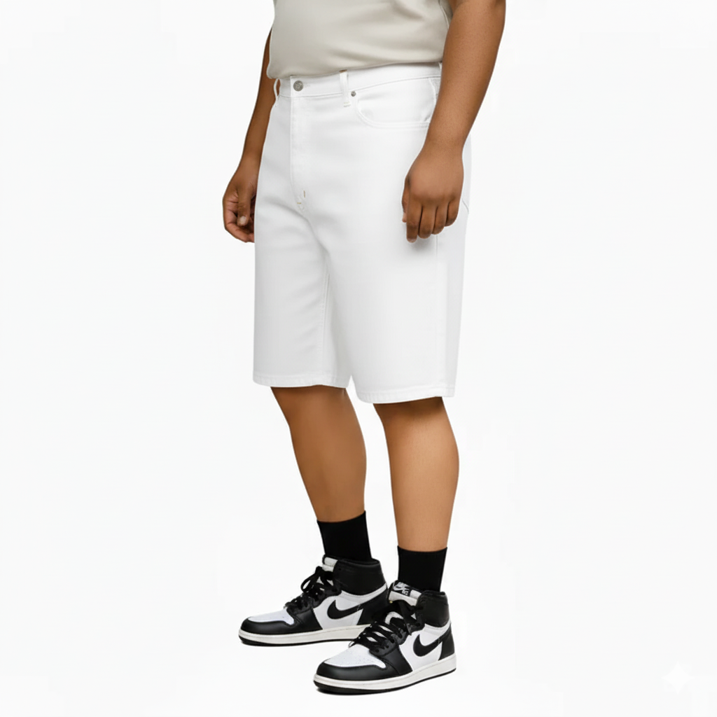 KLUE Shorts- Cloud White