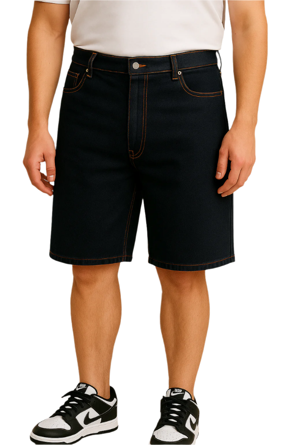 KLUE Unwashed Black Shorts (Sizes 34-48)