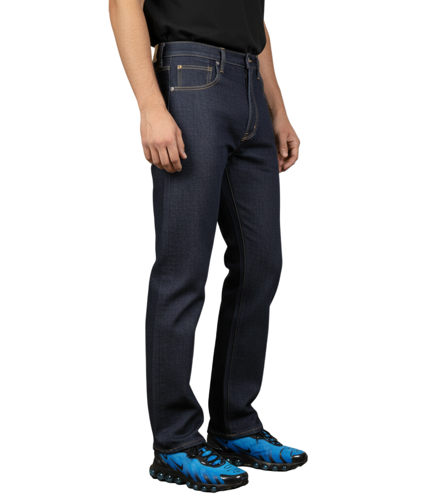 KLUE Unwashed Blue Jeans (Sizes 34–48)