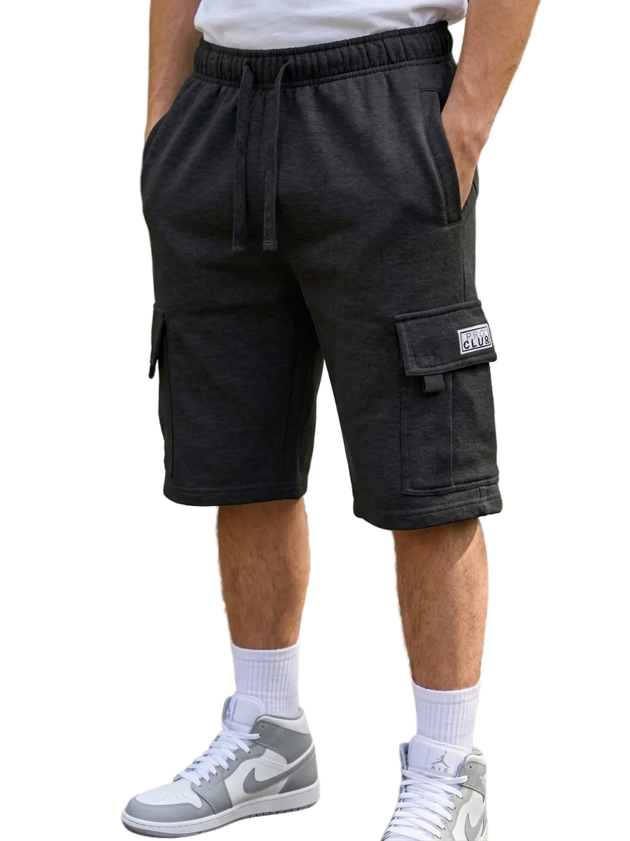 Pro Club Heavyweight Fleece Cargo Shorts