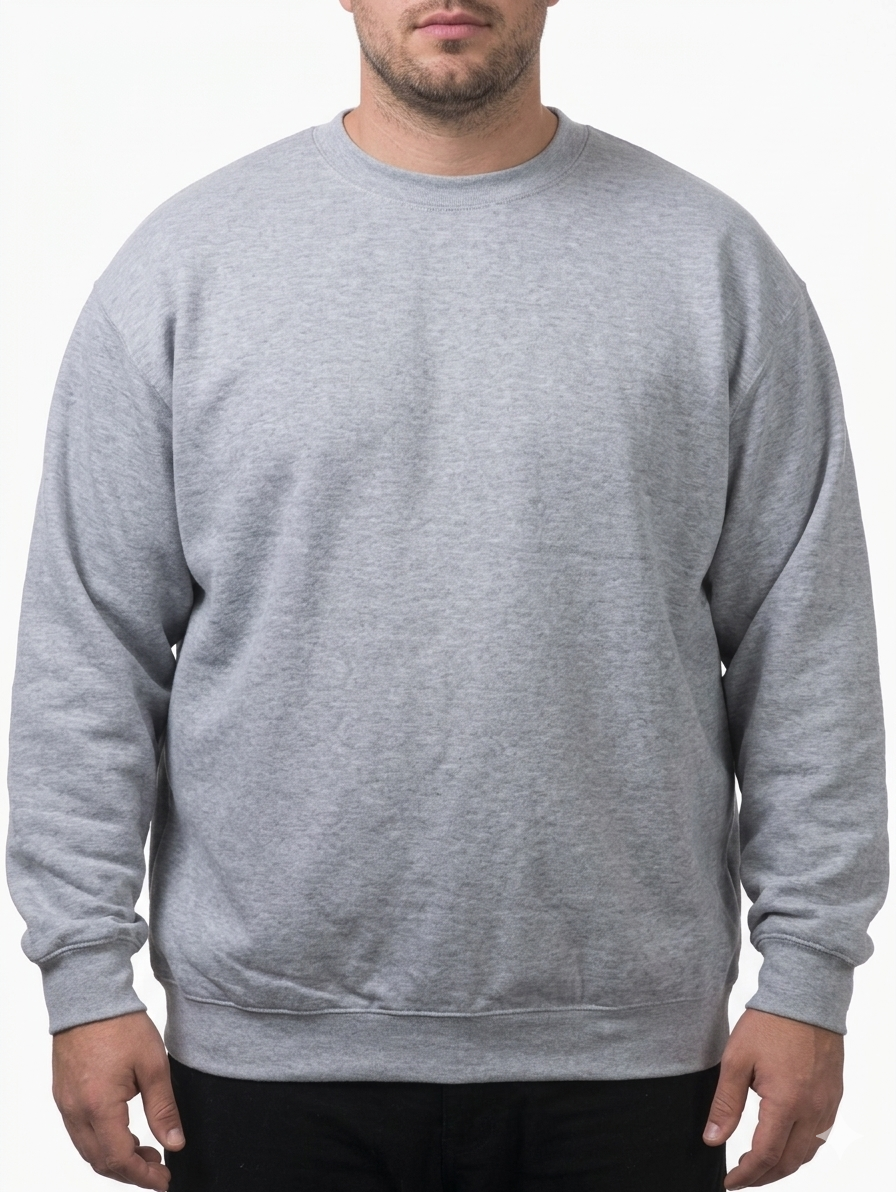 Pro Club Heavyweight Crewneck Jumper - Big Broz Sizes