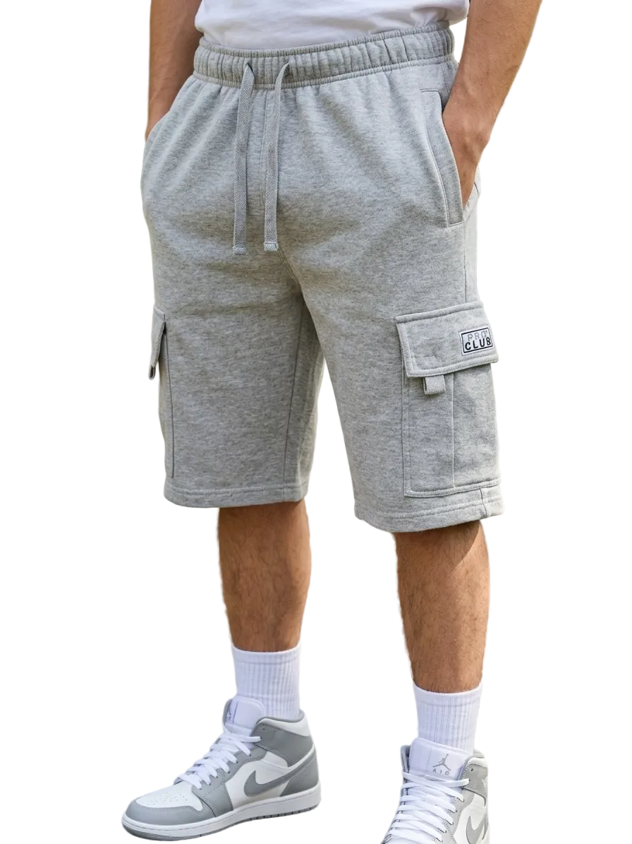 Pro Club Heavyweight Fleece Cargo Shorts
