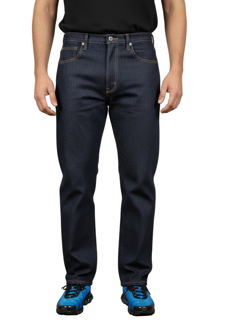 KLUE Unwashed Blue Jeans (Sizes 34–48)