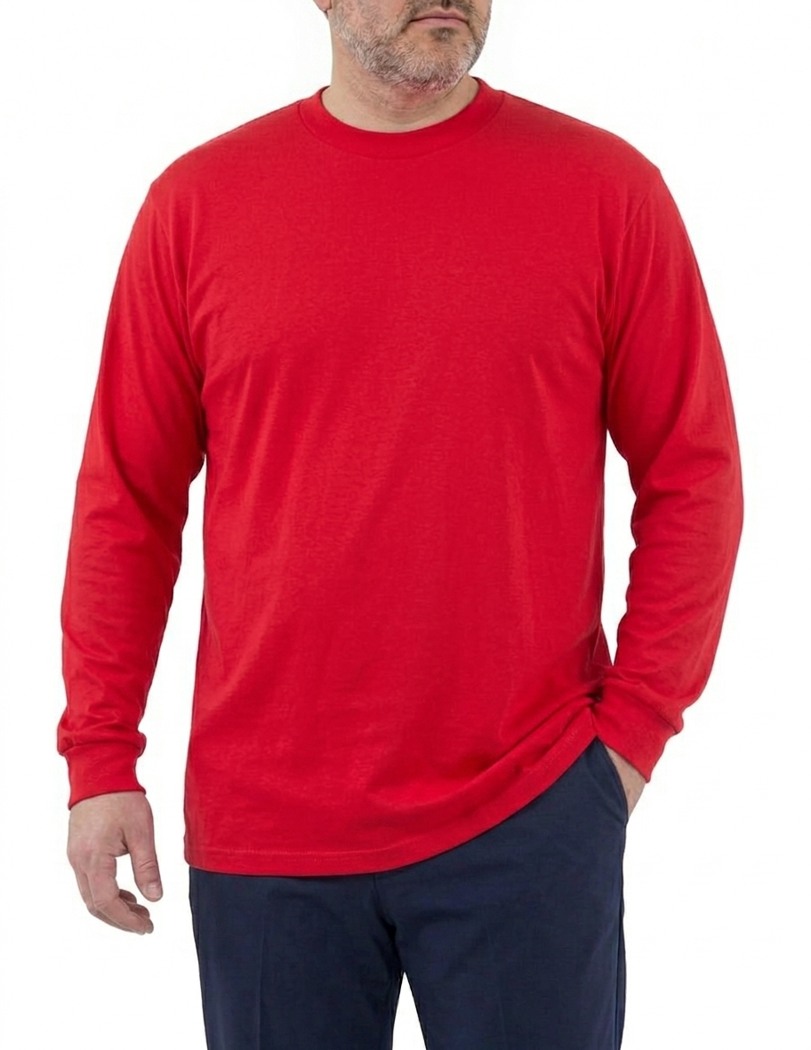 Pro Club Long Sleeve Tee – Big Broz Sizes