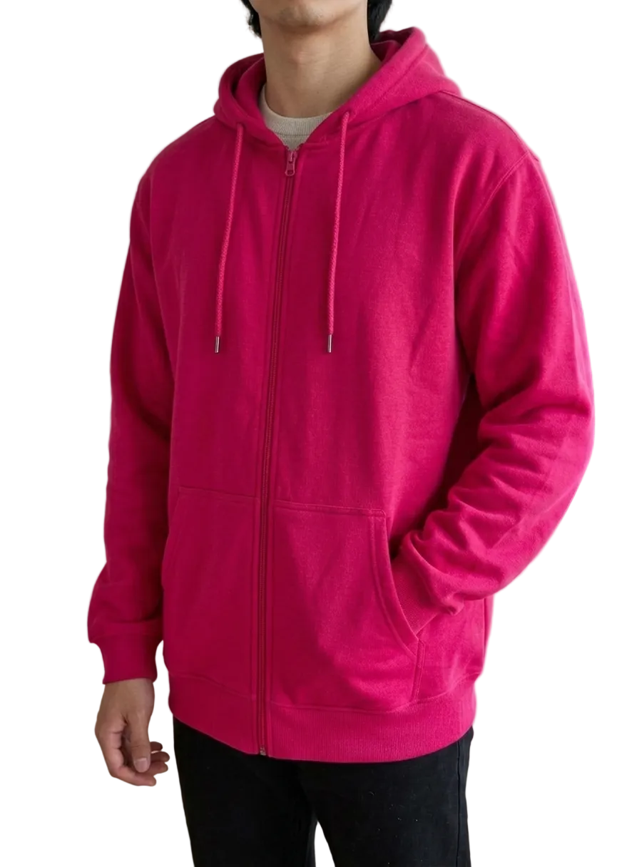 Zip Through Hoodie- Stay Warm & Save