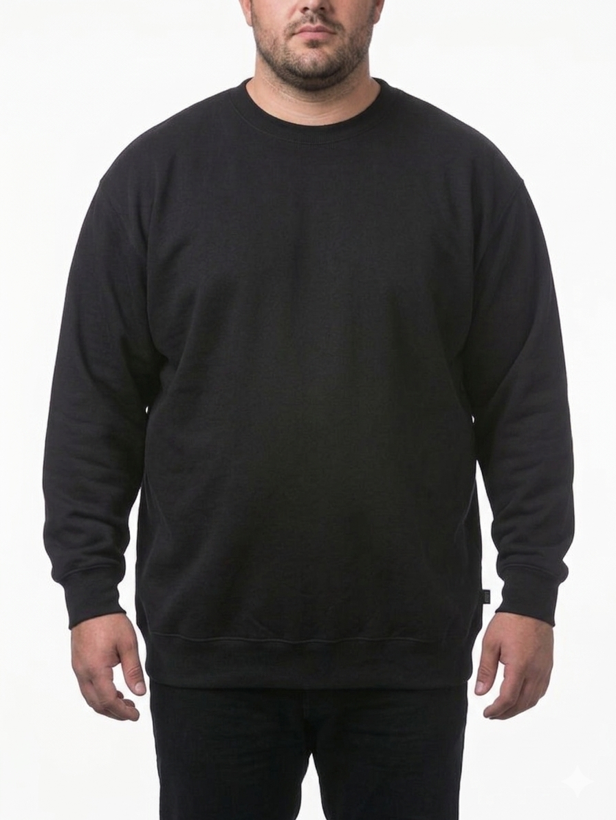 Pro Club Heavyweight Crewneck Jumper - Big Broz Sizes
